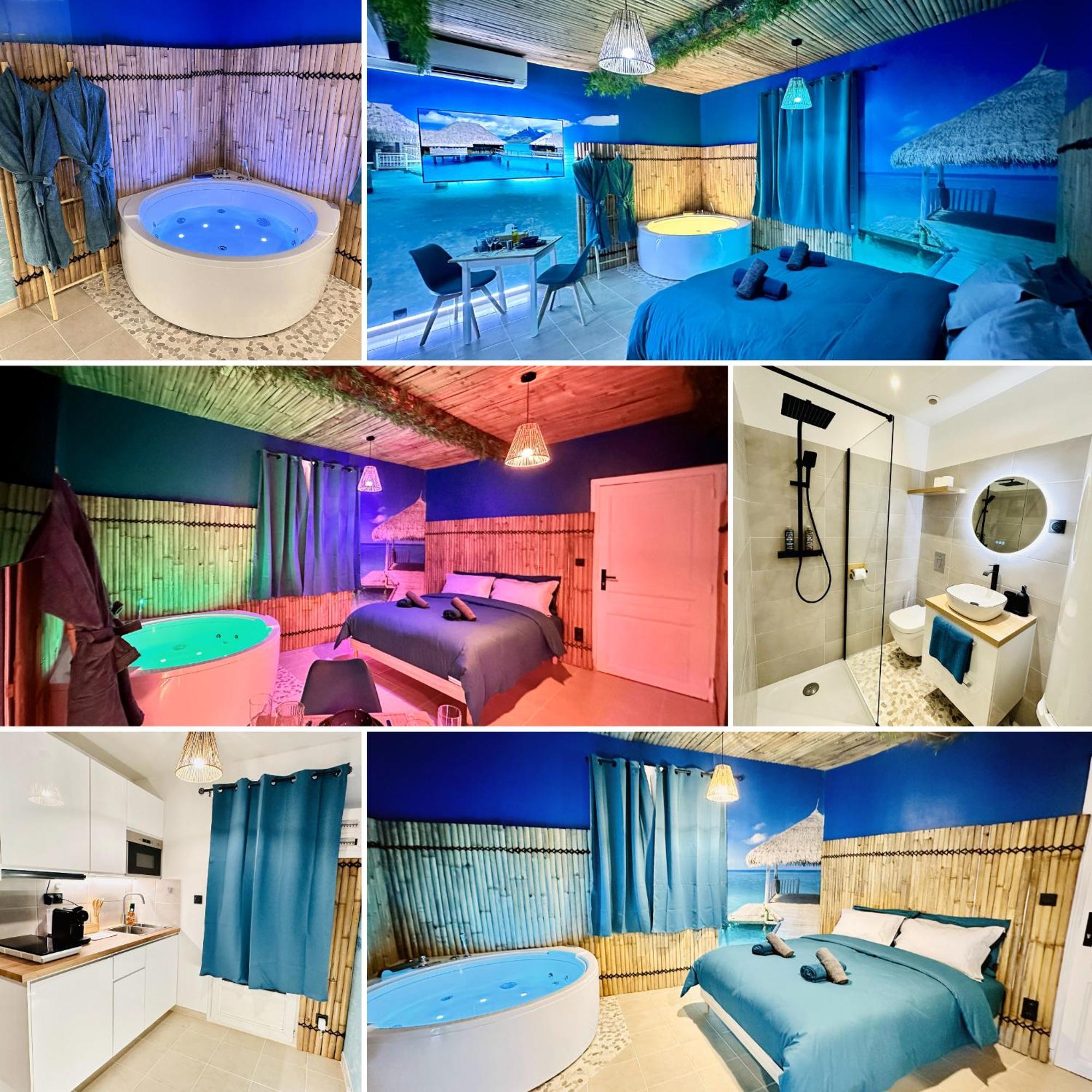 Narbnb - Bora-Bora Suite - Jacuzzi - Centre - Clim Narbonne Exteriör bild